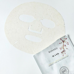 Органическая маска для сияния и тонуса кожи RUHAKU Gettou Creamy Sheet Mask