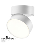 358749 OVER NT21 411 белый Светильник накладной светодиодный IP20 LED 24W 4000K 2100Лм 100-265V PROMETA