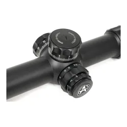 Оптический прицел ARKON Model A 3-18x50 / Аркон Модель А 3 18 на 50 - узлы регулировки и шкалы поправок сверху