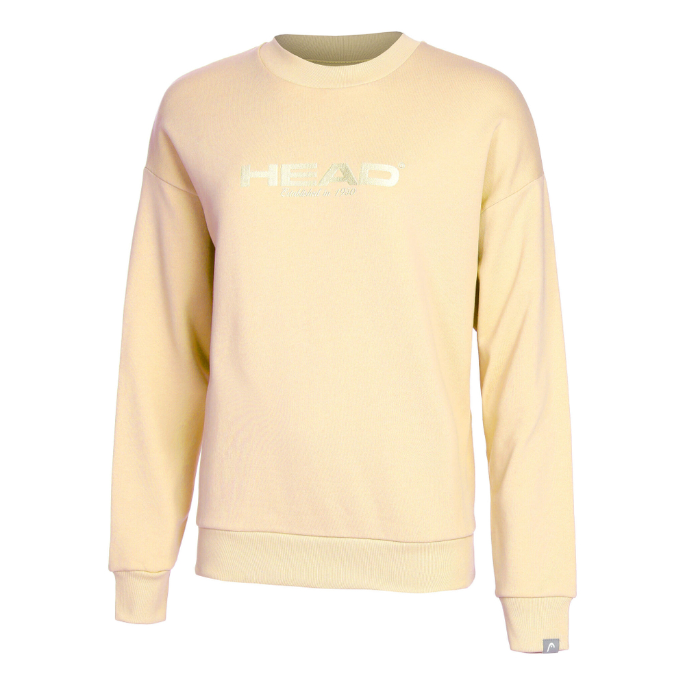 Мужская кофта теннисная HEAD Motion Crewneck Sweatshirt Men - Beige