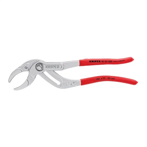 Клещи трубные захватные хромированные 250 мм Knipex 81 03 250 SB