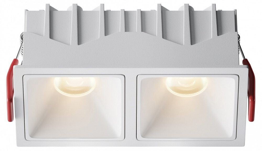 Встраиваемый светильник Maytoni Alfa LED DL043-02-10W3K-SQ-W-1