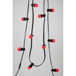 Лампочка светодиодная ЭРА STD ERARL45-E27 E27 / Е27 1Вт шар красный для белт-лайт | Без бренда