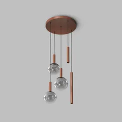 Подвесной светильник BUBBLES | БАББЛС DK6535-CO Denkirs