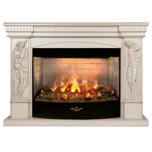 Каминокомплект Real Flame Diva 33 WT-619G с очагом 3D Firestar 33