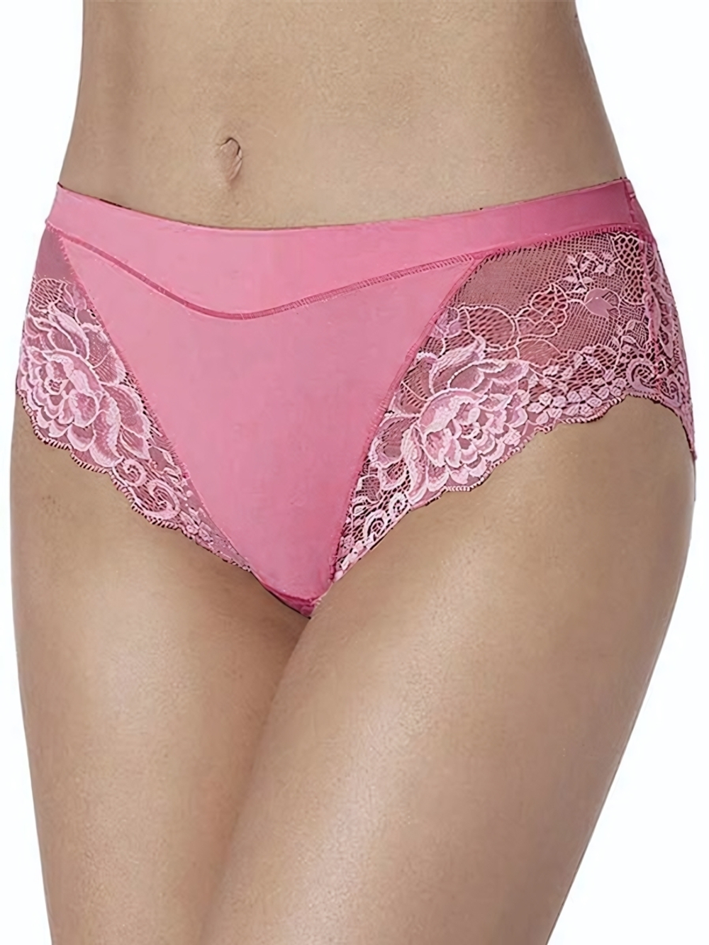 Трусы-слипы из эластичной микрофибры Milano Color Greta (Размер: XL) (Цвет: розовый)
