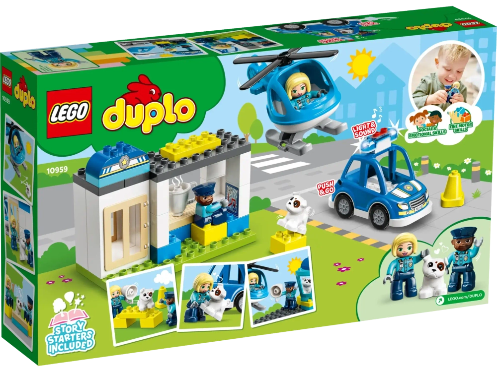 Конструктор LEGO Duplo 10959 Полицейский участок и вертолёт