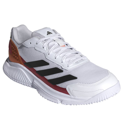 Мужские кроссовки для падела Adidas Courtquick Padel M - cloud white/core black/lucid orange