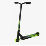 Трюковой самокат Tech Team Duker 202 2022 black/green светящиеся колеса