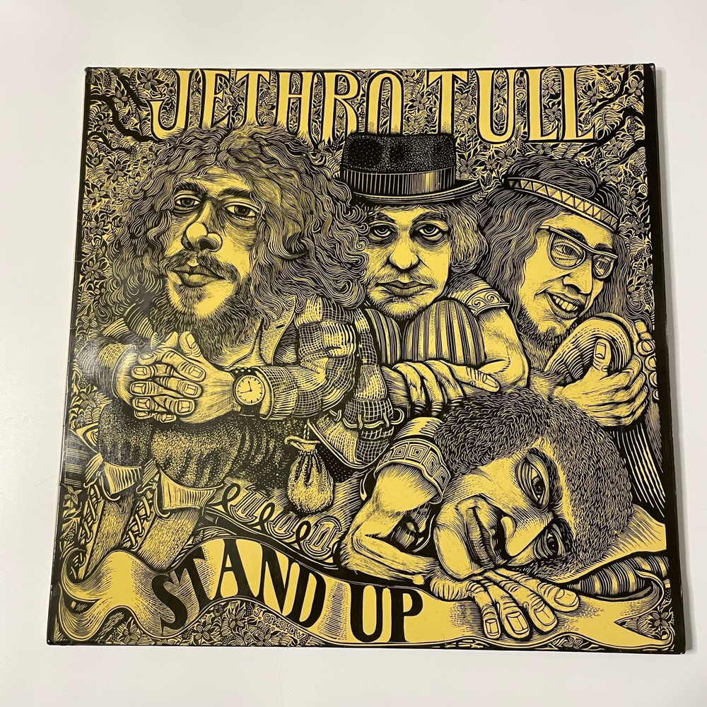 Винтажная виниловая пластинка LP Jethro Tull Stand Up (Германия 1969)