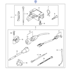 Комплект выпрямитель-регулятор Suzuki DF8A-DF9.9A
