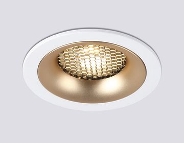 Точечный светильник 1*GU5.3 MR16 TN102723 WH/GD белый/золото Standard Tech Ambrella