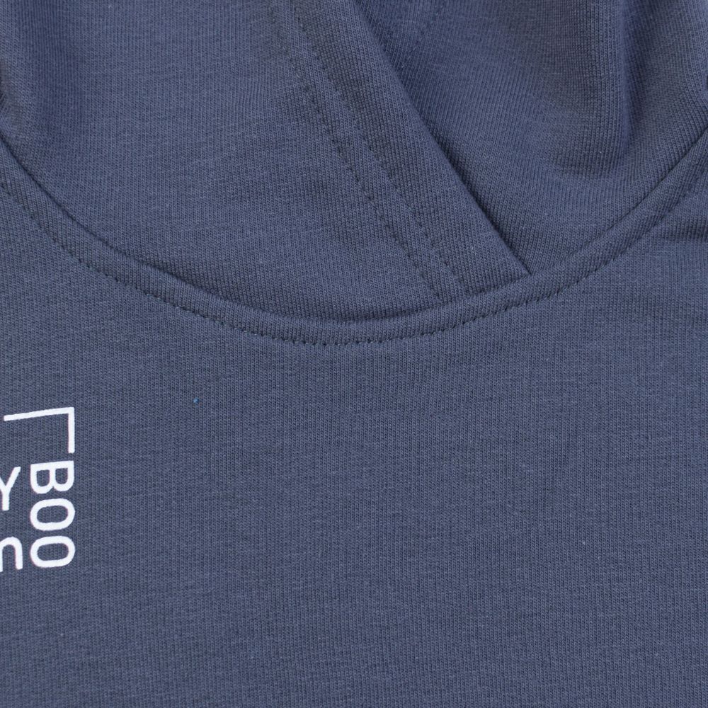 Худи оверсайз "Bb team" Графит облегченное