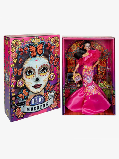 Кукла Барби Ди́я де Муэртос Latina | Barbie Día de Muertos HJX14 | коллекционная кукла в стиле Дня мёртвых | 6+