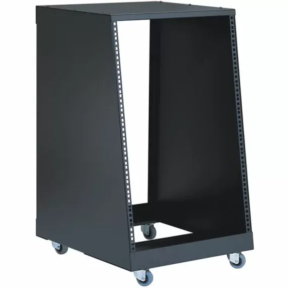 K&amp;M 48260-021-55 наклонный рэк на 21 RU, на колёсах, глубина: верх 42 см, низ 56 см, высота 107 см,