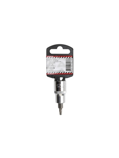 Головка 1/2" со вставкой TORX T25 L=60, ARNEZI R0345025