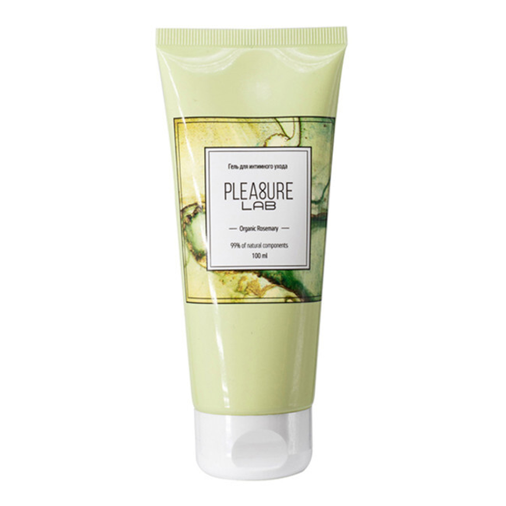 Pleasure Lab гель для интимного ухода 100мл organic rosemary (Цвет: зеленый)