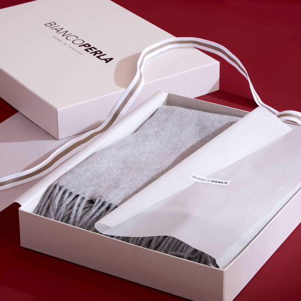 Плед 150х200 Biancoperla Windsor Perla