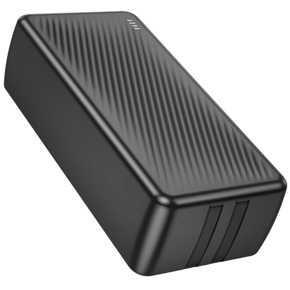 Powerbank Borofone BJ57B 30000mAh 2USB/Type-C/Micro с проводом Type-C/Lightning черный