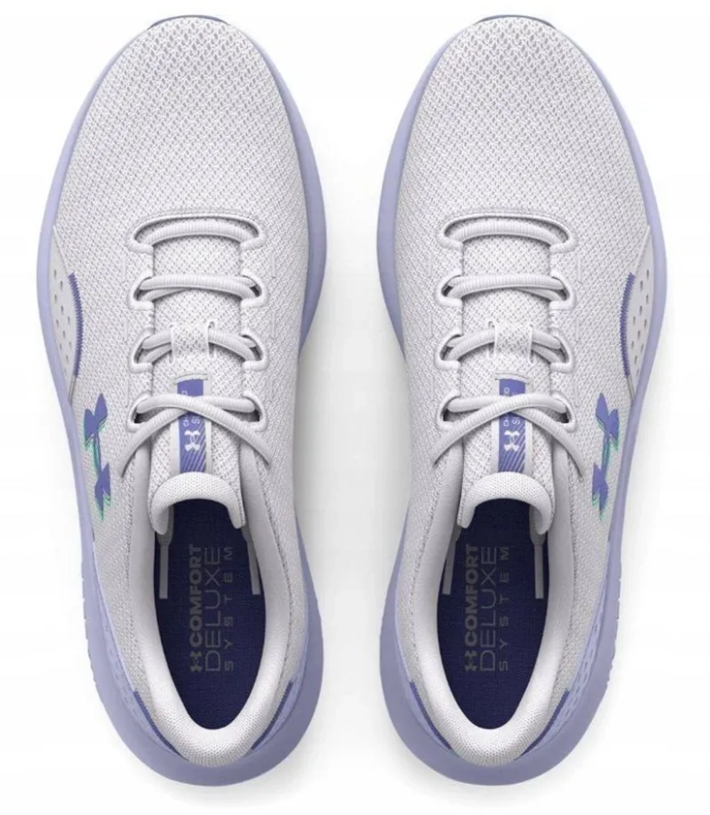 Женские кроссовки Under Armour Charged Surge 4 - grey/purple