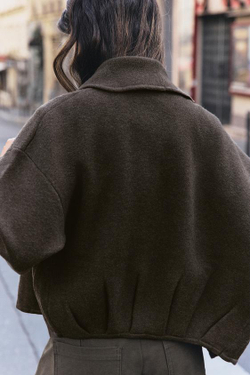 ZARA КАРДИГАН, ТЕМНЫЙ ХАКИ