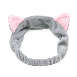 Повязка для волос Кошачьи ушки AYOUME Hair Band Cat Ears (цвет серый)