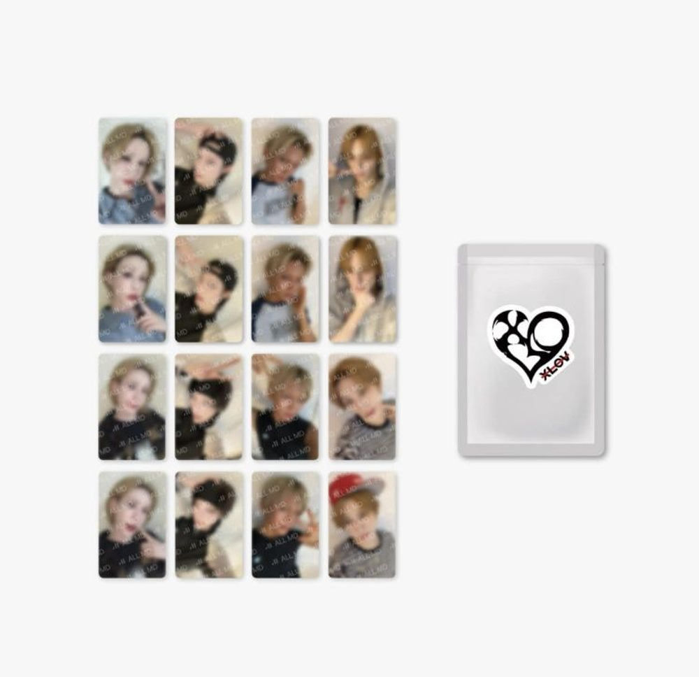 (ПРЕДЗАКАЗ) товары XLOV - Serving-X ASIA TOUR IN SEOUL OFFICIAL MD RANDOM TRADING CARD