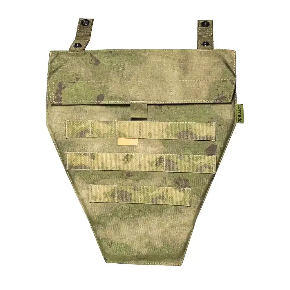 Чехол для напашной бронезащиты Tornado на MOLLE, A-TACS FG
