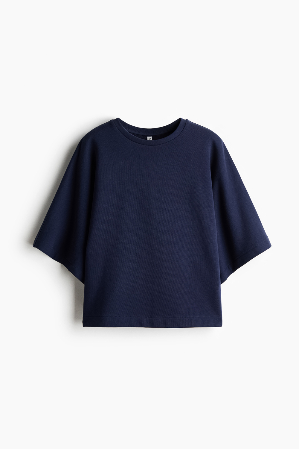 Футболка оверсайз — Тёмно-синий - H&M