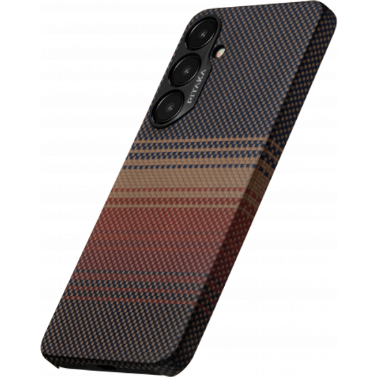Чехол Pitaka Fusion Weaving MagEZ 4 Samsung Galaxy S24 Plus (6,65 "), Sunset Коричневый
