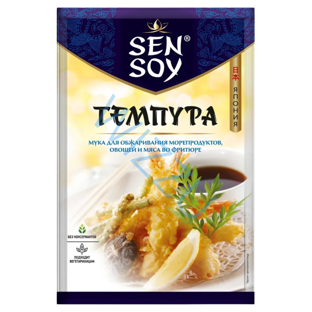 Мука панировочная Сенсой Премиум TEMPURA японская пак 150г