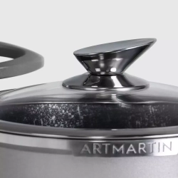 Кастрюля с крышкой 5.7л Kitchen Star Artmartin