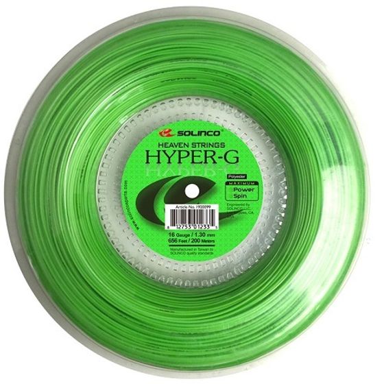 Теннисная струна Solinco Hyper-G - 1.3 Reel (200 м)