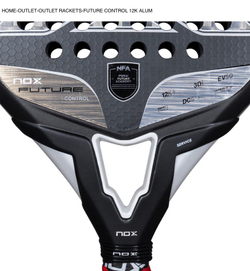 NOX, PALA FUTURE CONTROL 12K ALUM RACKET (2026), Padel Racket