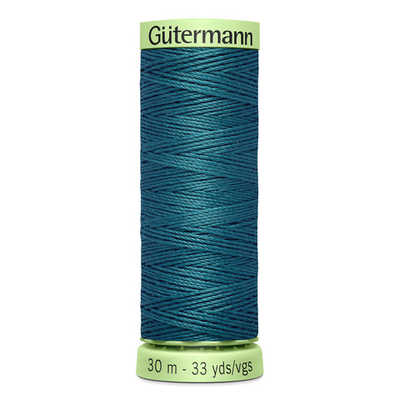 Нить Top Stitch 30/30 м для декоративной отстрочки, Gutermann, 223 лазурно-бирюзовый