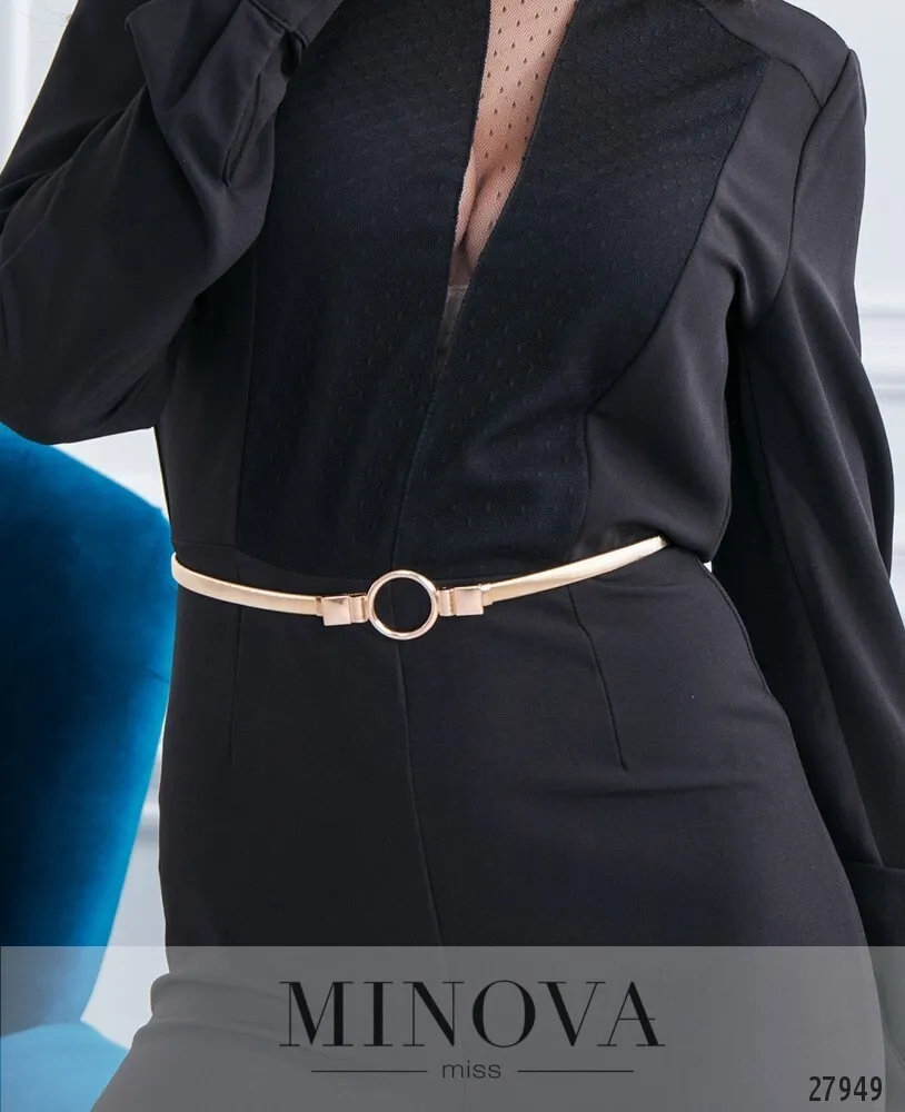 Комбинезон 4001-черный Minova