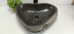 Раковина из речного камня RS-6792 (57x45x15)