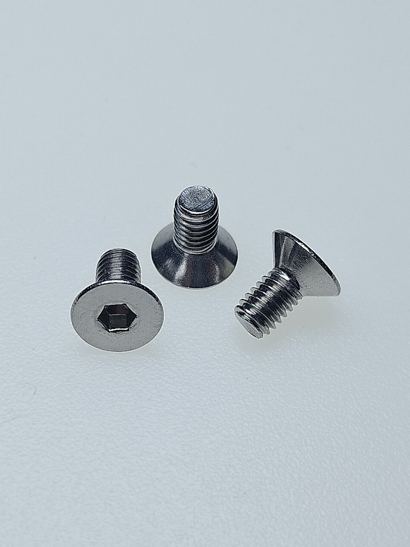 4х8 Винт потай с внут.шестигр. нерж. А2-70 DIN7991 (100 шт.)
