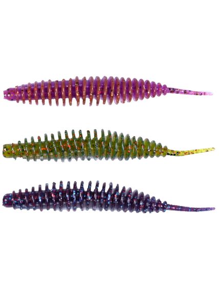Слаги съедобные искусственные LJ Pro Series ULTRAWORM 1,4in (03.50) Mix Pack/MIX1 45шт.