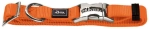 HUNTER Ошейник для собак ALU-Strong M (40-55 см) нейлон с металлической застежкой оранжевый