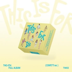 Альбом TWICE - THIS IS FOR 4th Album CONFETTI Version