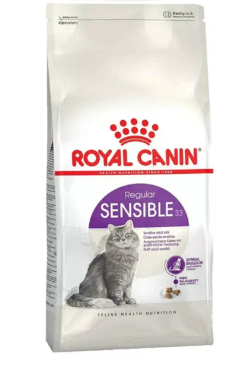ROYAL CANIN Sensible 33 (Роял Канин Сенсибл 33) корм сухой для кошек 2 кг.