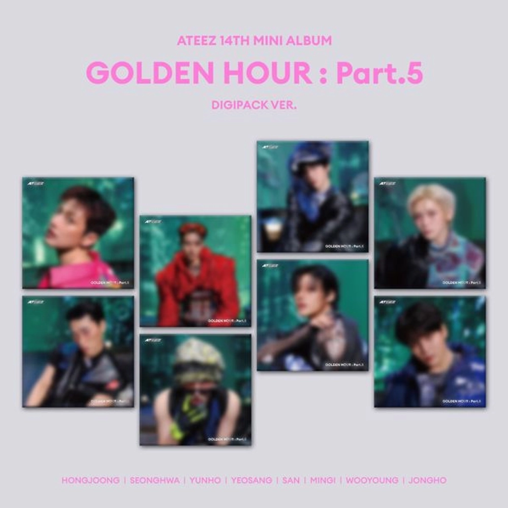 Альбом ATEEZ - GOLDEN HOUR : Part.5 (DIGIPACK VER)