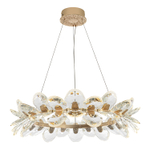Подвесная светодиодная люстра Modelux ML.9575.850 GD