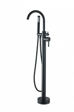 Смеситель напольный BOCH MANN БРАЙС (BRAIES) Matt Black BM8921 из латуни, цвет матовый черный