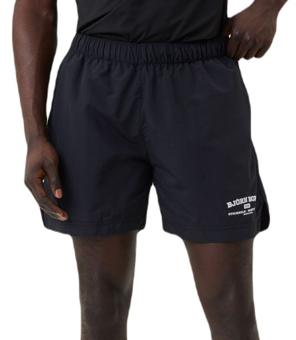 Мужские теннисные шорты Björn Borg Borg Training Shorts - черный