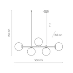 Подвесной светильник TK Lighting Celeste 6219