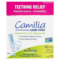 Boiron, Camilia, Teething Relief, 30 Doses | Chaqaloqlarda tish chiqishida qoʻllaniladigan vosita, 30 doza