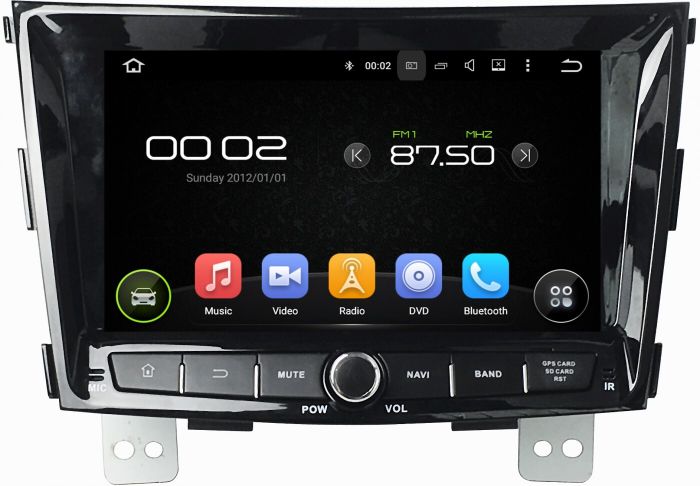 Магнитола для SsangYong Tivoli, XLV 2016+ - Kuberg KD-8116-P6 на Android 10