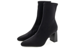 RANDA Stretch & Sock Boots Women"s Black/Dark Brown/Smoke Gray Brown